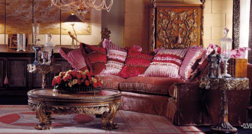 Модный комплект мебели для гостиной.