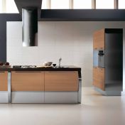 Модульная кухня с островом из коллекции Trendy