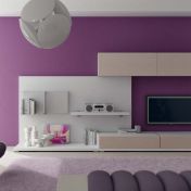 Модульная стенка для гостиной комнаты