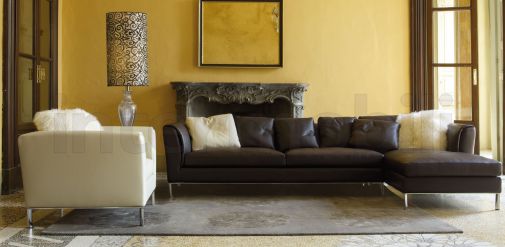 Мягкая мебель из коллекции ACADEMY на стальных ножках