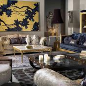 Мягкая мебель для обстановки гостиной комнаты.