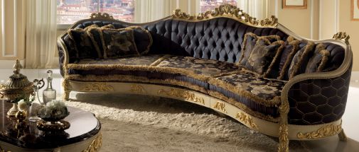 Мягкая мебель и журнальный столик для гостиной Augusto