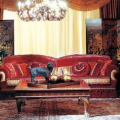 Мягкая мебель для гостиных в классическом стиле.