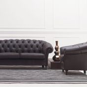 Мягкие диваны и кресло из коллекции CAESAR