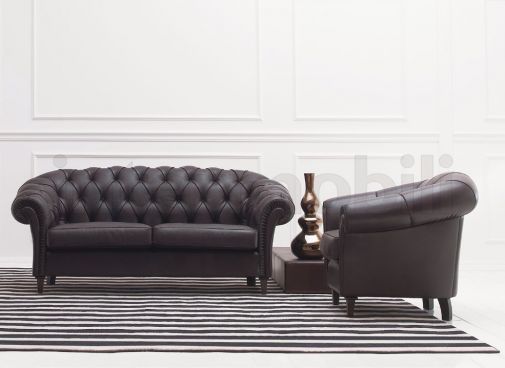 Мягкие диваны и кресло из коллекции CAESAR