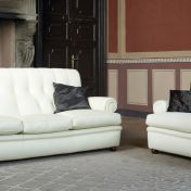 Мягкие диваны, кресла и пуф из коллекции PRIMA