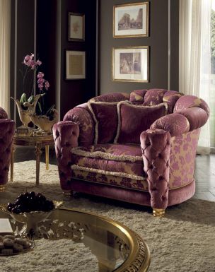 Мягкое кресло Butterfly от фабрики Misura Salotti