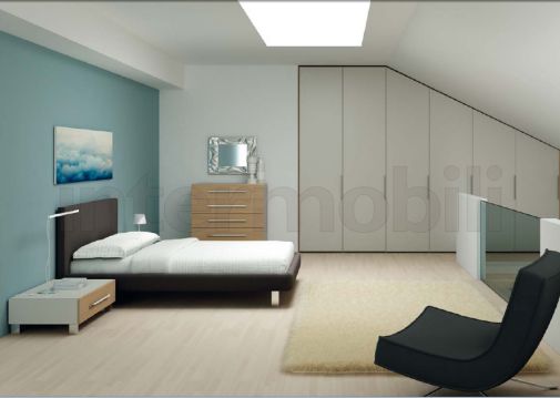 Набор для спальни с нестандартным шкафом