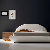 Набор для спальни с кроватью FLOR обитой тканью