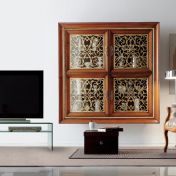 Набор мебели для гостиной из массива дерева.