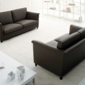 Набор мягкой мебели POLO в кожаной обивке