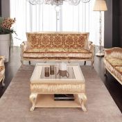 Набор мягкой мебели для гостиной комнаты.