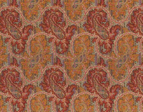 Натуральная ткань BENARES с абстрактным рисунком