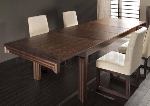 Обеденный стол в натуральном цвете