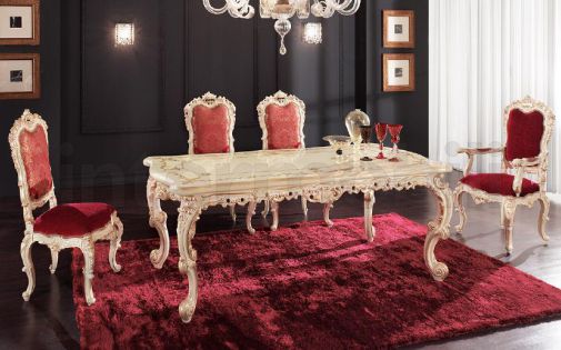 Обеденный стол и стулья от Morello Gian Paolo.