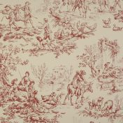 Обои LE MEUNIER из коллекции Toiles de Jouy et Fleurs