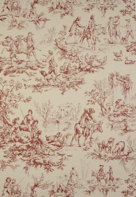 Обои LE MEUNIER из коллекции Toiles de Jouy et Fleurs