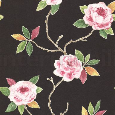 Обои Ottoline из коллекции Bloomsbury Canvas