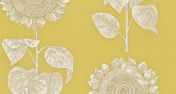 Обои Palladio Sunflower с крупным цветочным рисунком