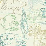 Обои с лесным пейзажем Aspen коллекции