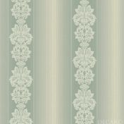 Обои в тонкую полоску с легким блеском.