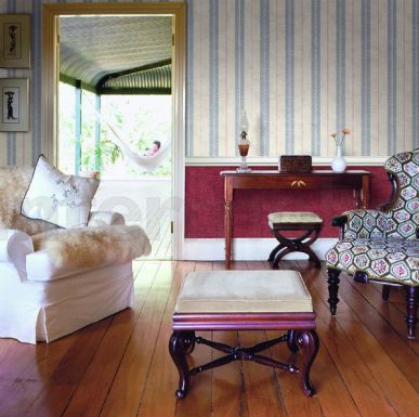 Обои в полоску из коллекции Ceylon.