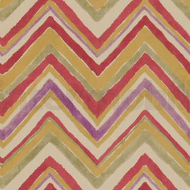 Обои Zigzag из коллекции Bloomsbury Canvas