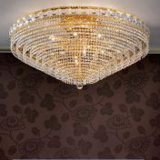 Округлая потолочная люстра