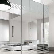 Платяной шкаф Mercantini с зеркальными створками