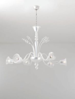 Подвесная люстра в перламутровой расцветке