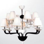 Подвесная люстра с абажурами