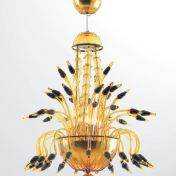 Подвесная многоуровневая люстра