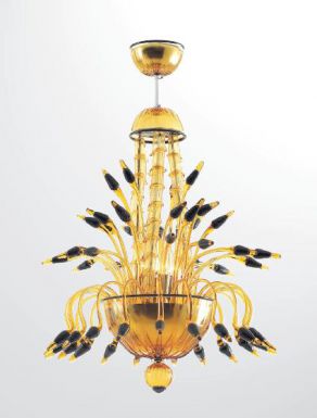 Подвесная многоуровневая люстра