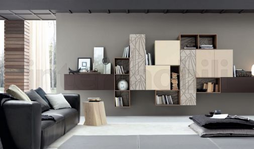 Подвесная стенка для гостиных из коллекции Niki