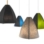 Подвесной абажур в разных цветовых решениях
