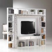 Полка для книг и телевизора в классическом стиле