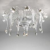 Потолочная люстра с оригинальным декором