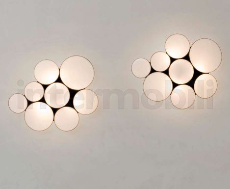 Потолочный светильник в форме кружков