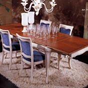 Прямоугольный раздвижной стол с двумя вставками