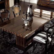 Прямоугольный стол со стульями