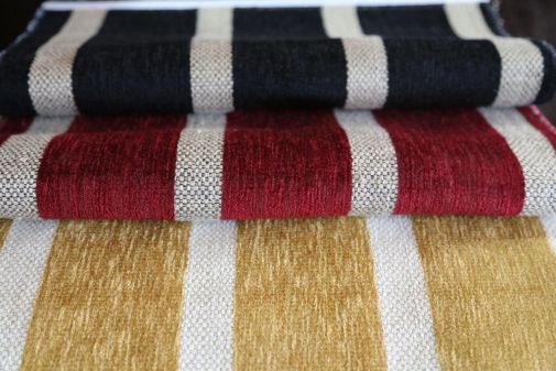 Ткань в полоску из двух цветов