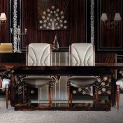Роскошная мебель для столовой комнаты.