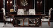 Роскошная мебель для столовой комнаты.