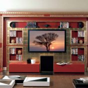 Роскошная стенка под плазму коллекции ART DECO