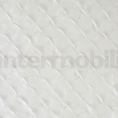 Ruffled Trellis Embroidered Dupion