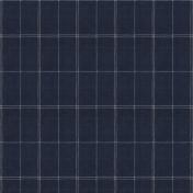 Sauria Grid - Indigo