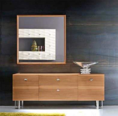 Сервант и зеркало коллекции DIAMANTE