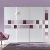 Шкаф с четырьмя раздвижными дверями фабрики PESCAROLLO