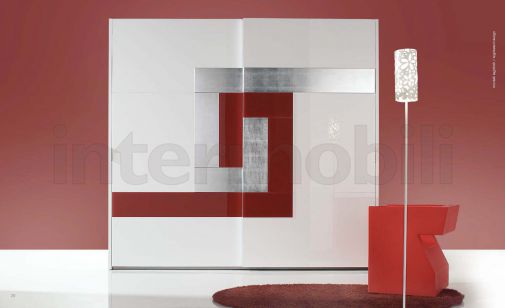 Шкаф с большими развижными дверями фабрики PESCAROLLO