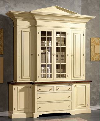 Шкаф с множеством дверок и ящиков коллекции OXFORD